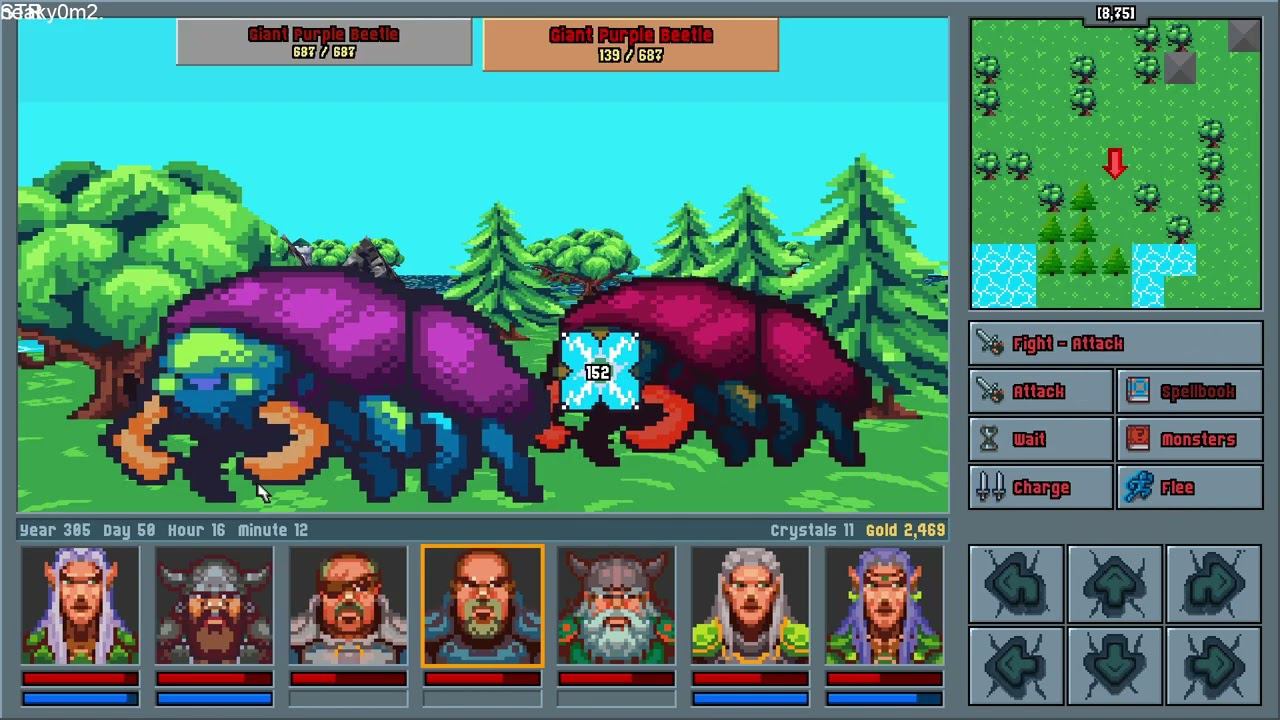 Legends of Amberland: The Forgotten Crown. Hard. Часть 6. Добираем опыт перед пустыней