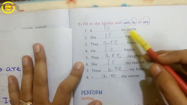 बच्चों को सिखाएं Is/am/are || Class 1 English Grammar Is Am Are Practice Worksheets смотреть онлайн