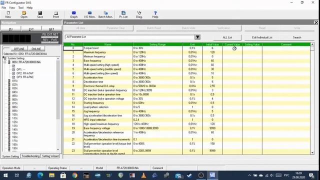 FR Configurator. Основы работы с программой.