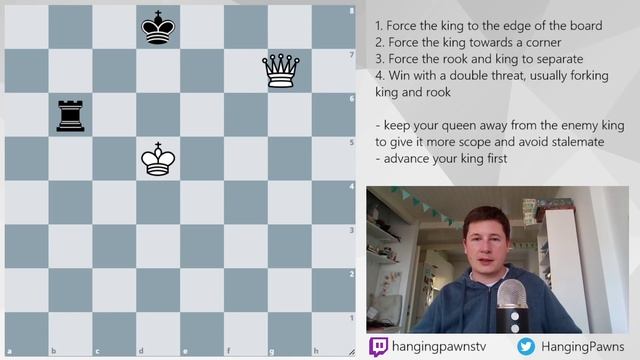 Queen vs Rook Endgame – How to win and how to fight for a draw. смотреть онлайн