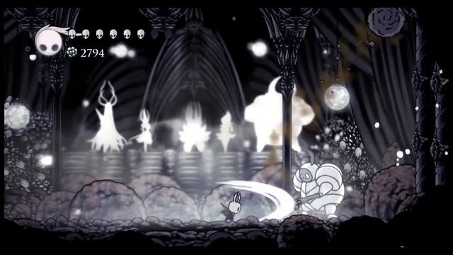 Hollow Knight - White Defender Boss FIght - Gameplay PC смотреть онлайн