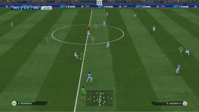 Manchester city vs VFL Wolfsburg, Etihad Stadium, PC GAMEPLAY, PCGAMEPLAY, PES 2016, Konami смотреть онлайн