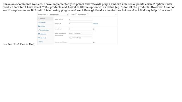 Wordpress: Change value of Points earned in product data смотреть онлайн