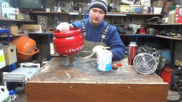 Заправка туристических газовых баллонов. Все очень просто.
