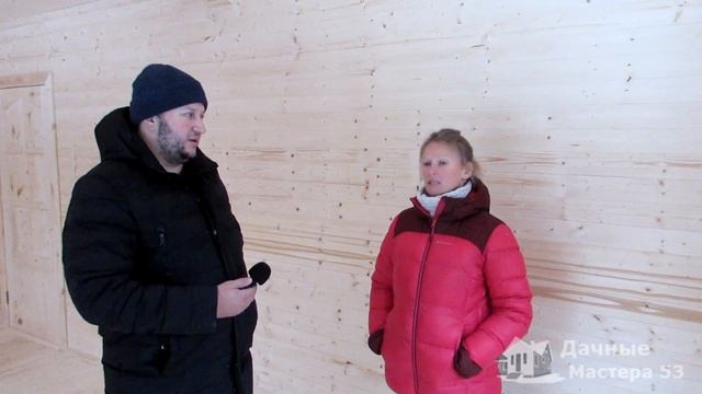 Реальный отзыв заказчика о каркасном домм 7х9 в Лен.обл.в.г.Кировске. смотреть онлайн