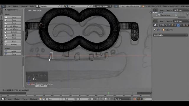 Blender 3D 2.79 - 6 2 Lentes alfajor2 смотреть онлайн