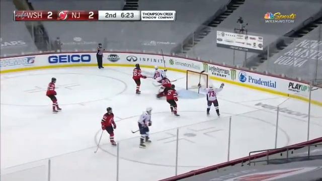 Alex Ovechkin's career goal #713 vs Devils (2021) смотреть онлайн