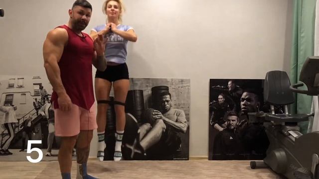 Тренировка ноги и ягодицы в домашних условиях . смотреть онлайн