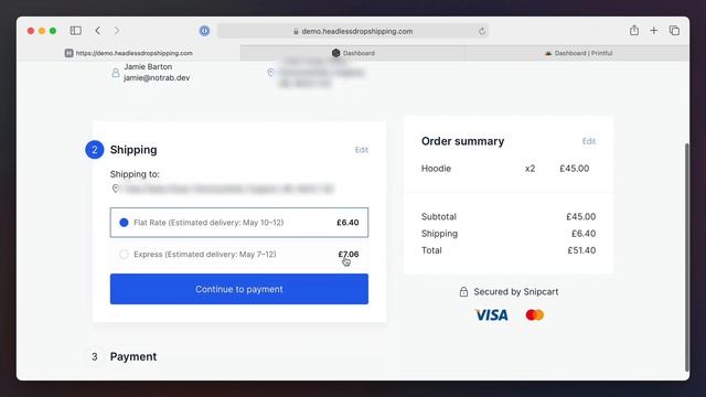 Launch your own dropshipping store with Next.js, Printful, and Snipcart | Headless Dropshipping смотреть онлайн