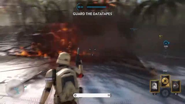 Star Wars Battlefront - Rogue One: Scarif DLC Infiltration Gameplay |PS4 смотреть онлайн