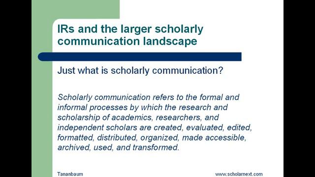 Institutional Repositories: The Promises of Yesterday and of Tomorrow смотреть онлайн