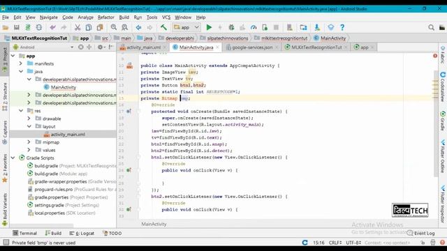 MLKit in Android- Text Detection App Android#googleio2018 смотреть онлайн