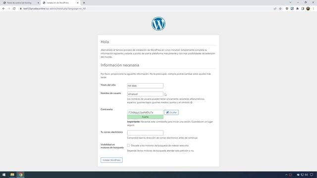 Cómo instalar Wordpress en un Hosting ✅ смотреть онлайн