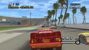 Тачки. Молния Маквин. Прохождение на русском. Игра. Cars. Серия №3.