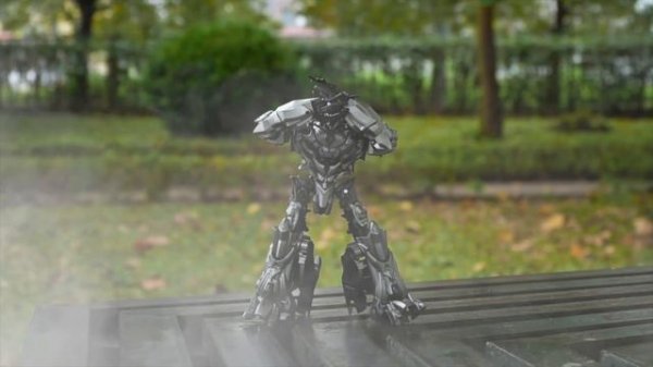 Megatron vs Optimus Prime, Jazz, Bee Transformers End Game - Autobots "Robot in real life part 4"