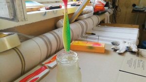 Как покрасить мягкую силиконовую рыболовную приманку!!! Часть 2.