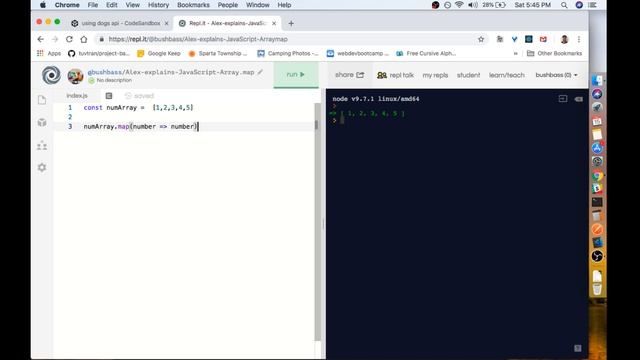 Array.map - How the map method works in JavaScript Arrays with real life example in React смотреть онлайн