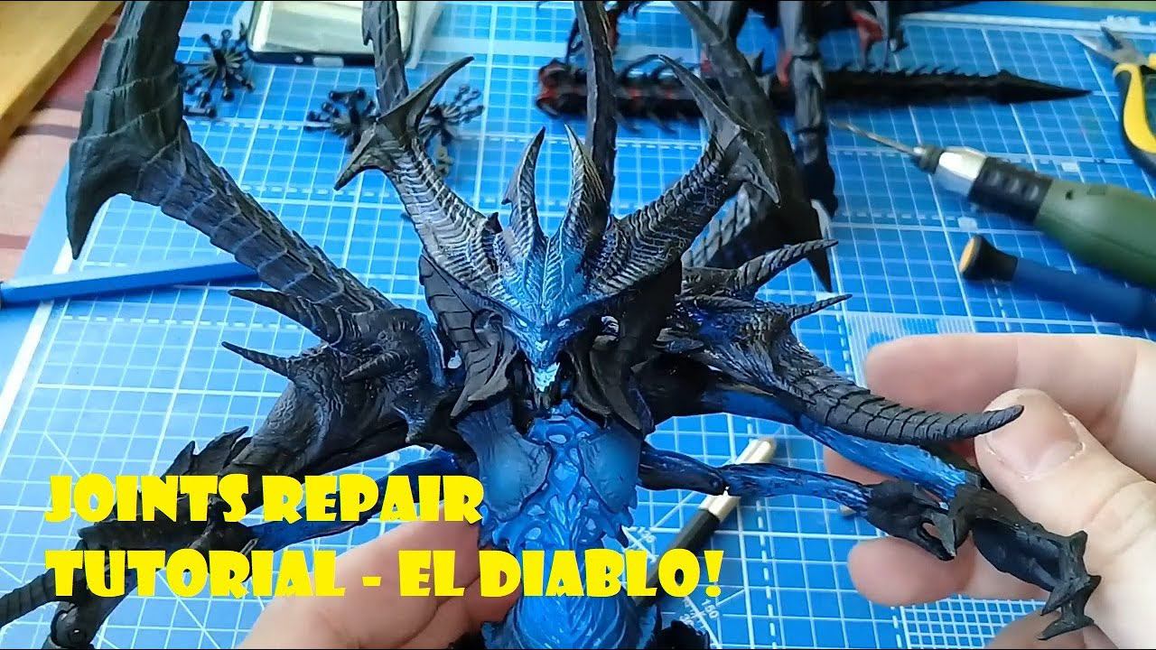Repair Video! A How To Repair NECA Diablo Wings Joints Tutorial. Watch now! смотреть онлайн