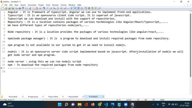 ANGULAR 13 tutorials || Demo - 3 || by Mr. Swamy Naidu On 27-07-2021 @7AM IST смотреть онлайн