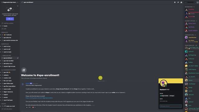 How to Link your Degen Ape to the Grape Network so you can Vote in the Academy смотреть онлайн