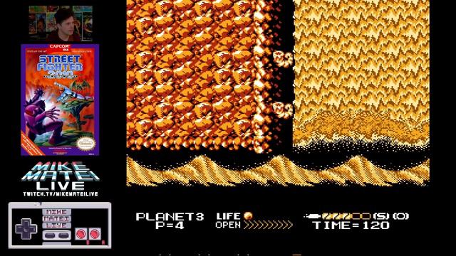 Street Fighter 2010 (NES) 1cc Run - Mike Matei Live смотреть онлайн