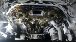 Замена цепи ГРМ Infiniti fx35
