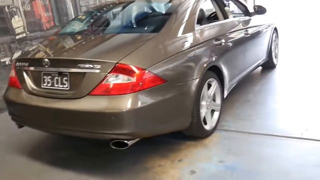 2007 Mercedes Benz CLS350 in Cubanite смотреть онлайн