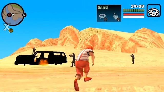 GTA SA Android MOD 50 Swat Checkpoint & BodyGuard (CLEO)