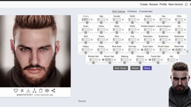 Нейросеть Artbreeder очеловечивает майора Сергея Нечаева [AtomicHeart] смотреть онлайн