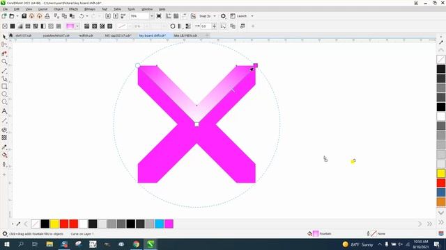 CorelDraw Tips & Tricks Draw This Pattern looks like 3D Part 3 Color смотреть онлайн
