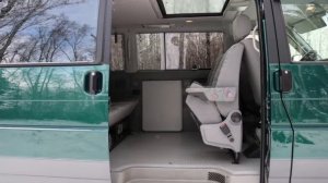 Volkswagen Multivan( Т4 ) ,1996г.в .Фотографии салона автомобиля мультивен Т4 .