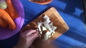 Рецепт: Закуска «Перловка с овощами» на зиму #налюбойвкус