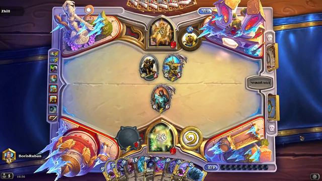 Hearthstone - ⭐⭐ Золото VI - Гулдан - ВСЕХ НА 2 ХОДА В БУДУЩЕЕ (новая колода) как пройти в Алмаз смотреть онлайн