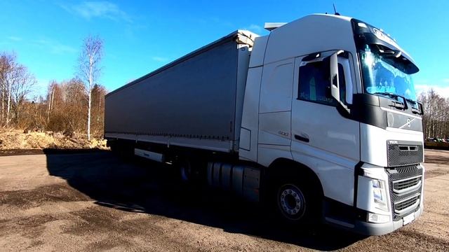 ПЕРЕХОД ГРАНИЦЫ / РАБОТА НА VOLVO FH XL 500 / ЧАСТЬ 1/2 смотреть онлайн