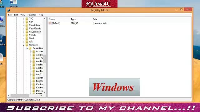 HKEY_CURRENT_USER | Software | Microsoft | Windows | CurrentVersion | Run
