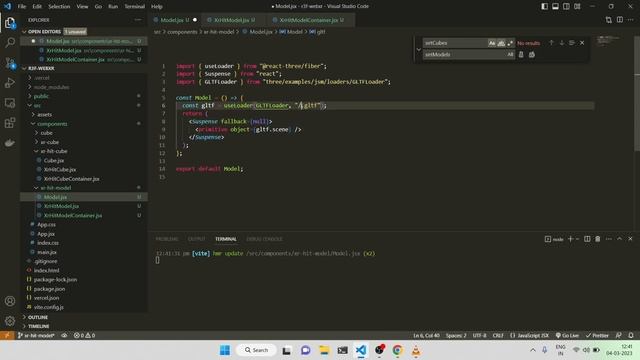 Showing 3d model in real world using Hit Testing | React Three Fiber and Webxr api смотреть онлайн