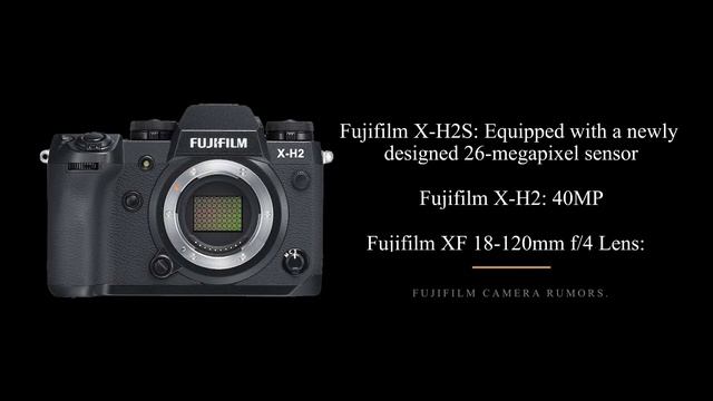 FREAKING NEWS: Fujifilm X-H2s and X-H2 to be Announced Separately on Sept. 5th!