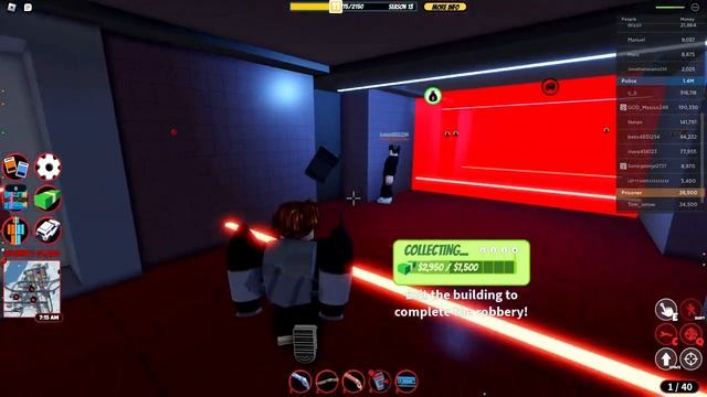 SUPER INTENSE BANK BATTLES | Roblox Jailbreak смотреть онлайн