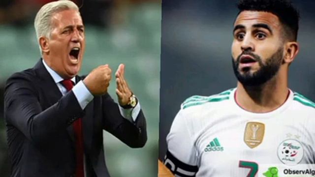 RIYAD MAHREZ REND HOMMAGE À DJAMEL BELMADI смотреть онлайн