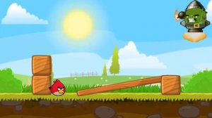 Red Ball 4 & Angry Birds Animated Part 2 | Red Vs Bad Piggie Boss ORIGINAL 2021)