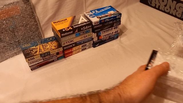 Аудиокассеты из России - Ростов 7. Package with audio cassette from Russia - Rostov 7. смотреть онлайн