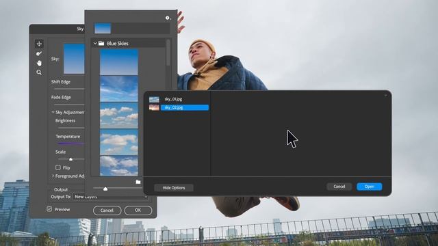 Everyone Can Swap Skies Now | Adobe Photoshop смотреть онлайн