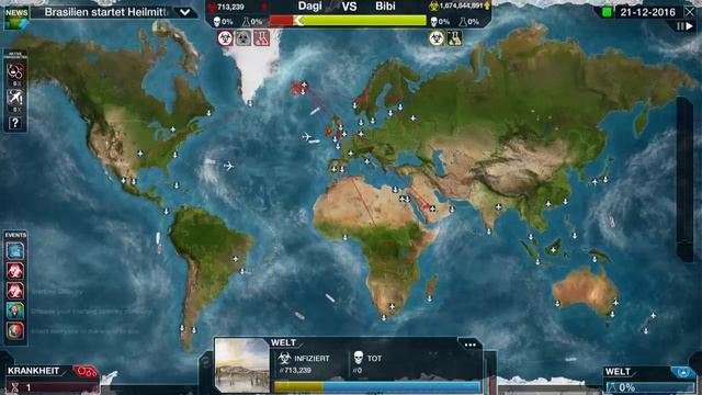 Dagi vs Bibi! - Plague Inc. gegen PN_95 смотреть онлайн