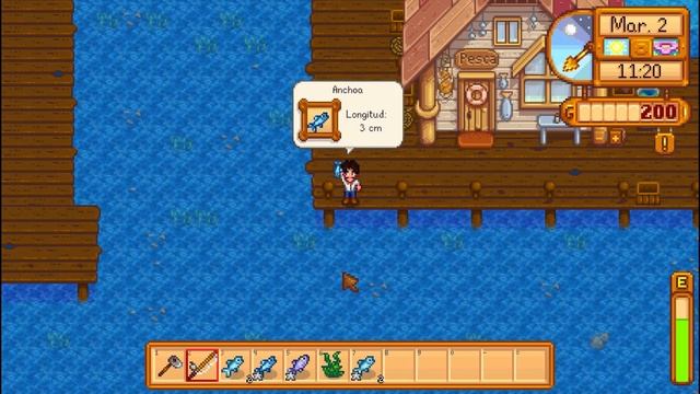Como pescar en Stardew Valley - Guia de Stardew Valley смотреть онлайн