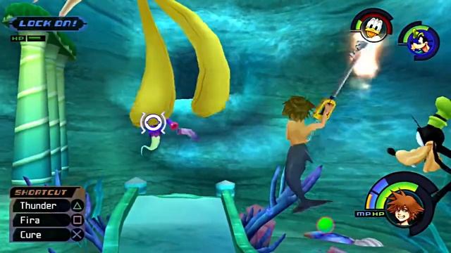 Kingdom Hearts Final Mix!! Ep 22 Atlantica Part 2 (PS3) English HD смотреть онлайн