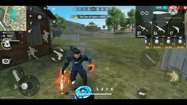 FREE FIRE SUQAD GAME PLAY WITH SBG TGFF 😈👻 смотреть онлайн