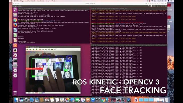 ROS - OpenCV Python Face Recognition смотреть онлайн