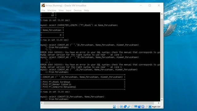 MySQL Function pada Database "Lowongan_Kerja" смотреть онлайн