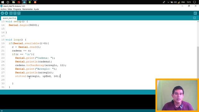 Convertir String to hex - Arduino desde cero #22 смотреть онлайн