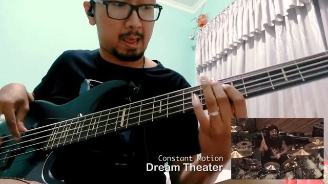 Dream Theater - constant motion bass cover | Yamaha BB 735a смотреть онлайн